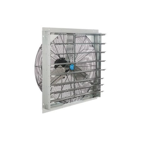 Continental Dynamics Continental Dynamics&reg; 30" Single Speed Direct Drive Exhaust Fan With Shutter, 1/4 HP 294498